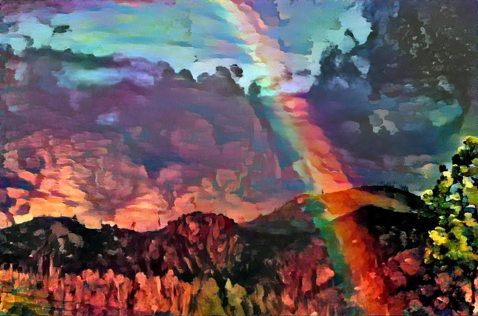 High Mountain Rainbow