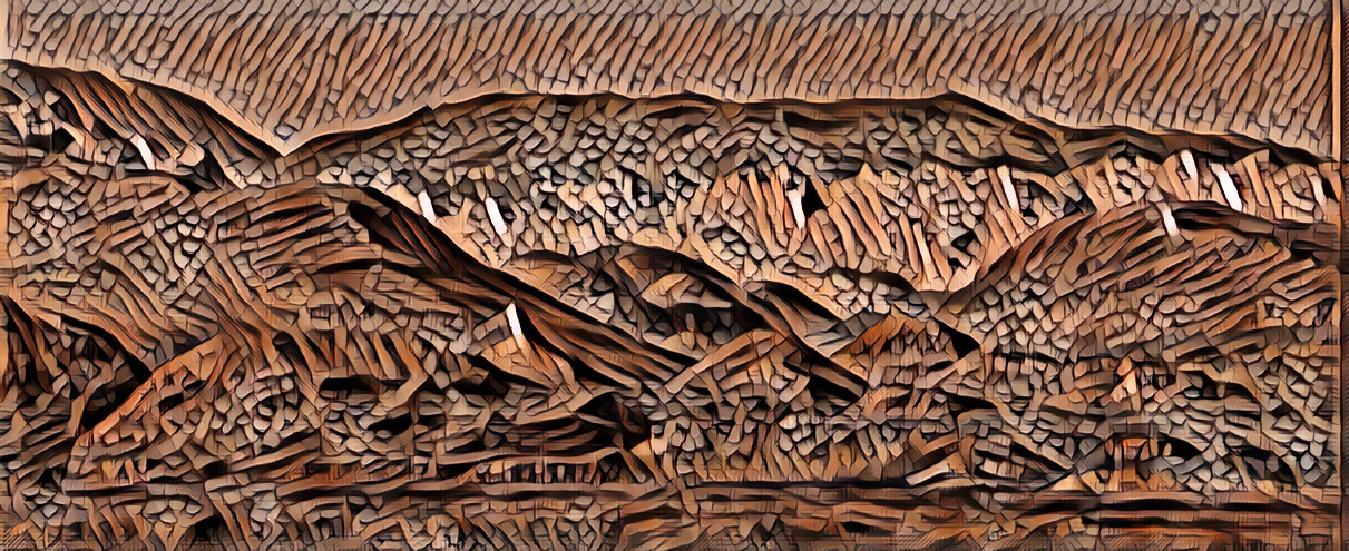 Martian woodpile?