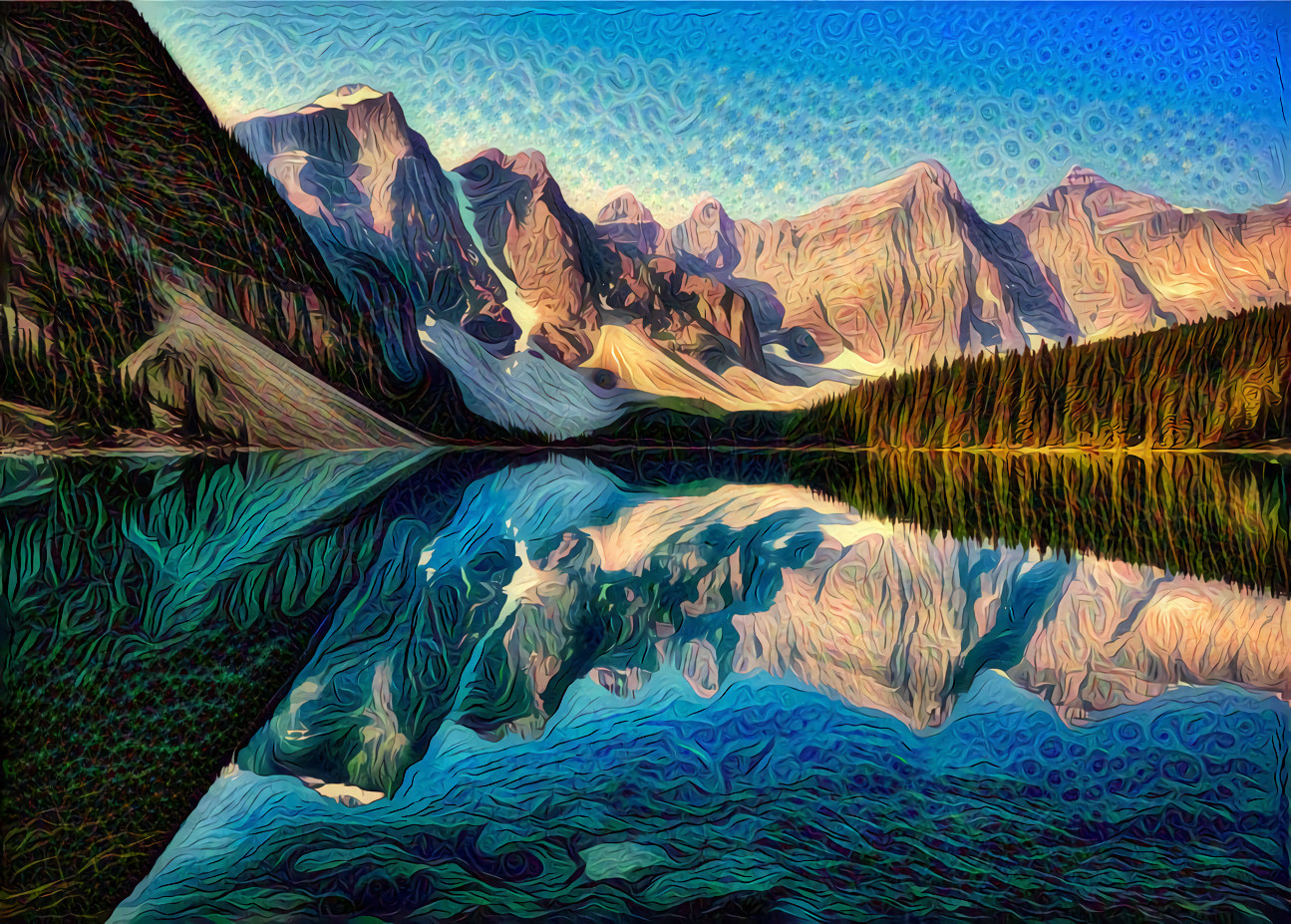 Canada Mountain Reflections