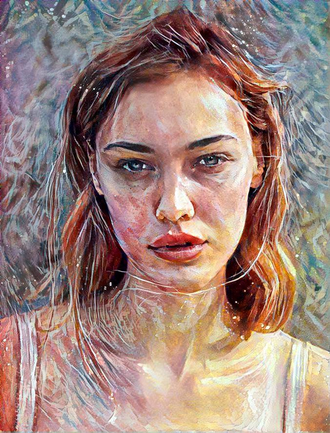 Deep Dream: Sensual Glance (Ver.3)