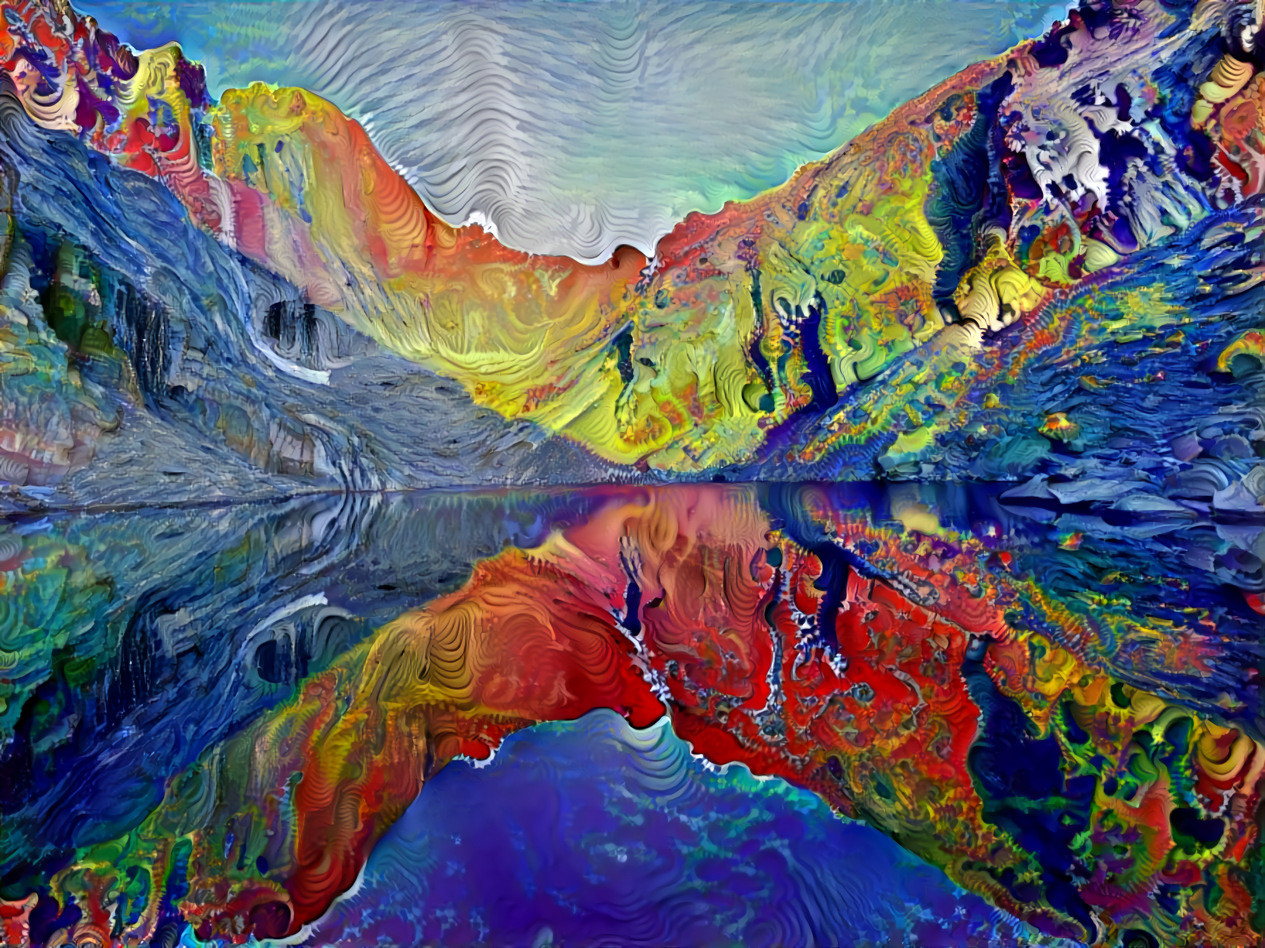 Chasm Lake Wavy Fractal