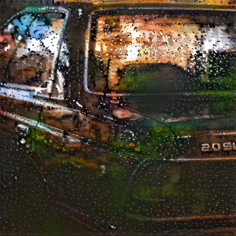 Car in the Rain 1