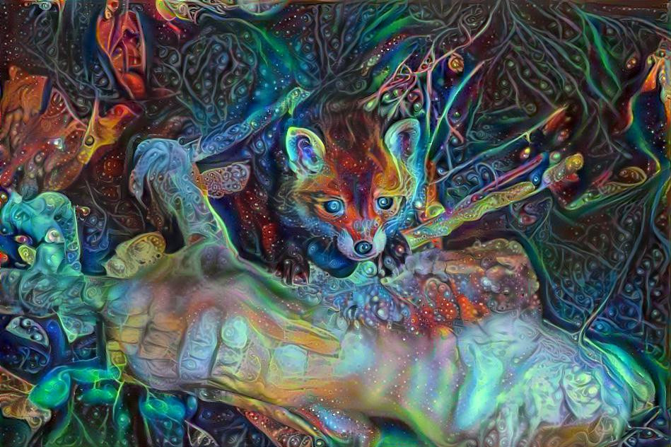 Psycodelic fox (Own photo)