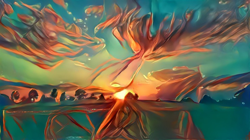 Melting Sunset