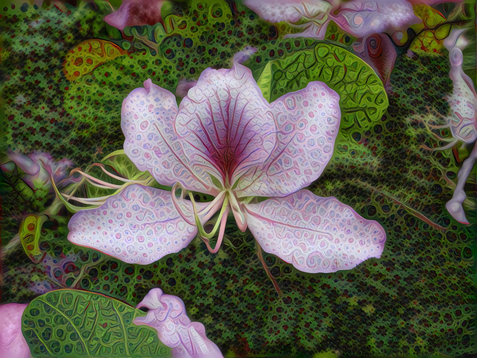 Bauhinia Purpurea  flower