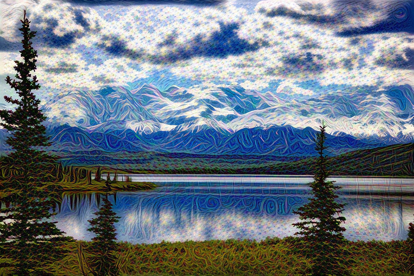 DENALI, the Great One  from Athabaskan 'Deenaalee'