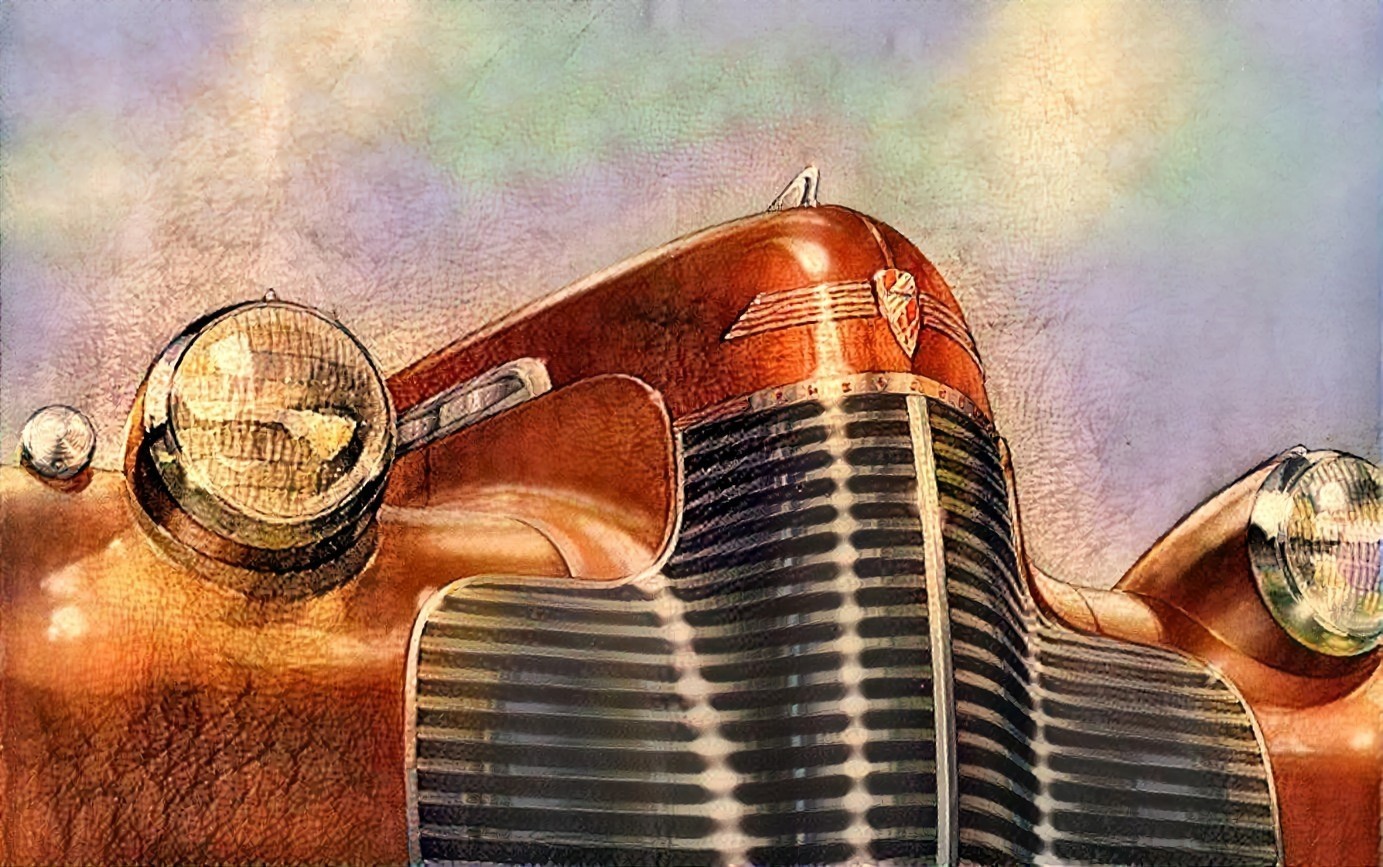 Vintage Automobile Art Series №.7