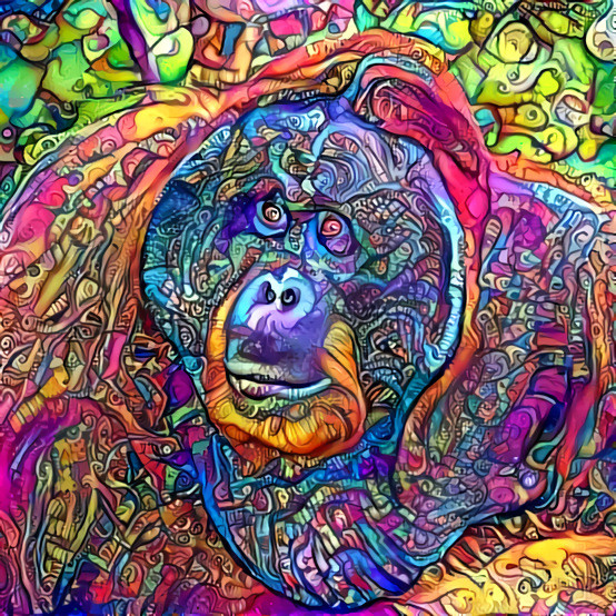 Trippy Orangutan