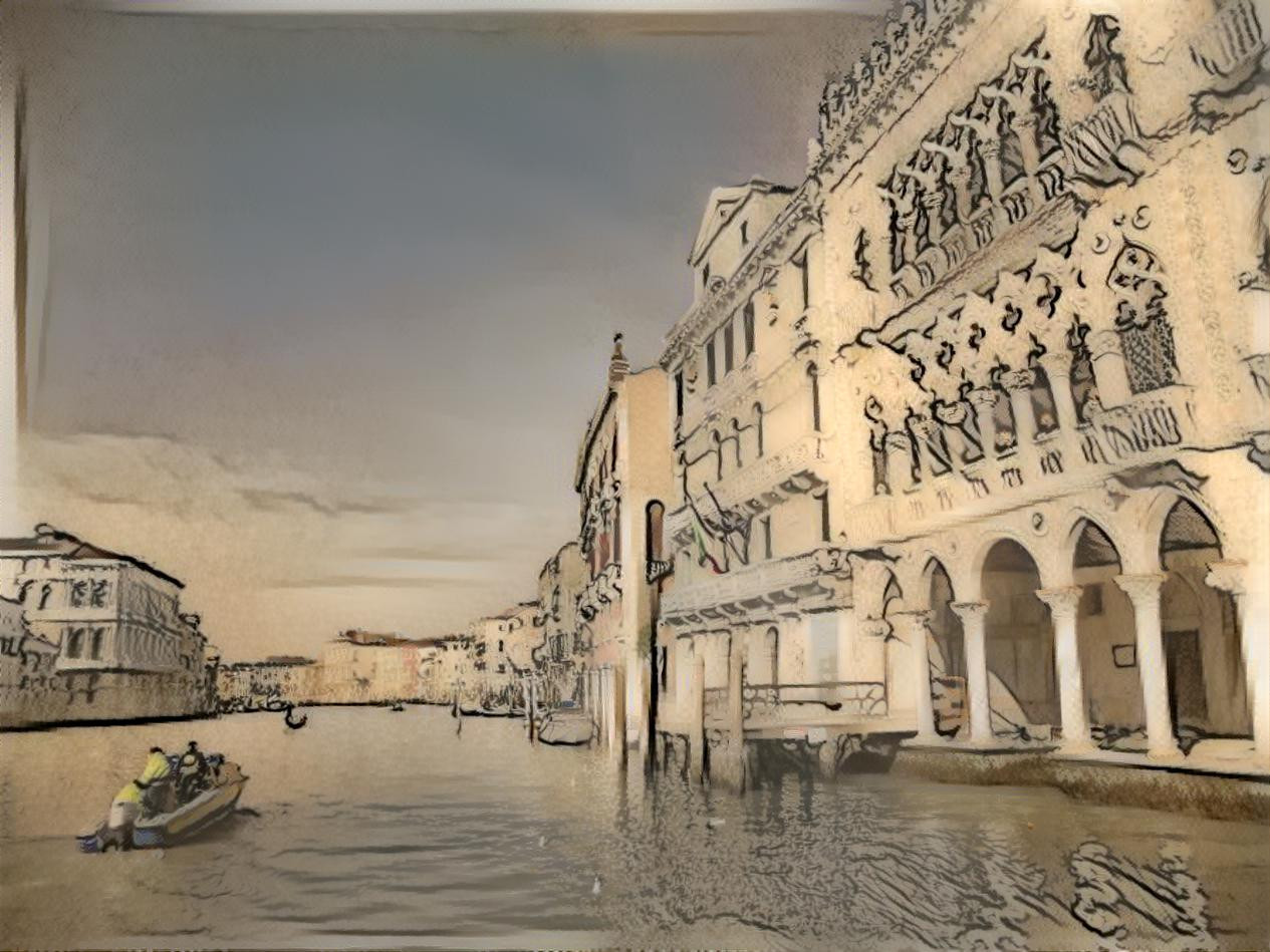 Sketch of the Grand Canal