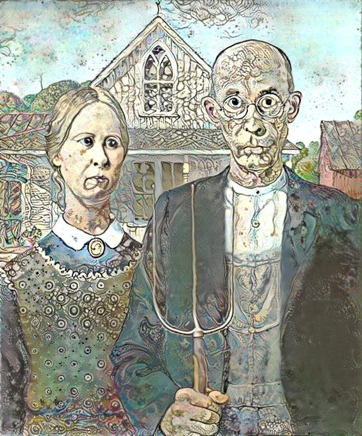 Grant Wood - American Gothic