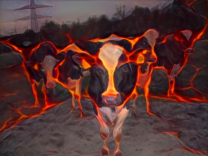 Satanic Cows from Hell