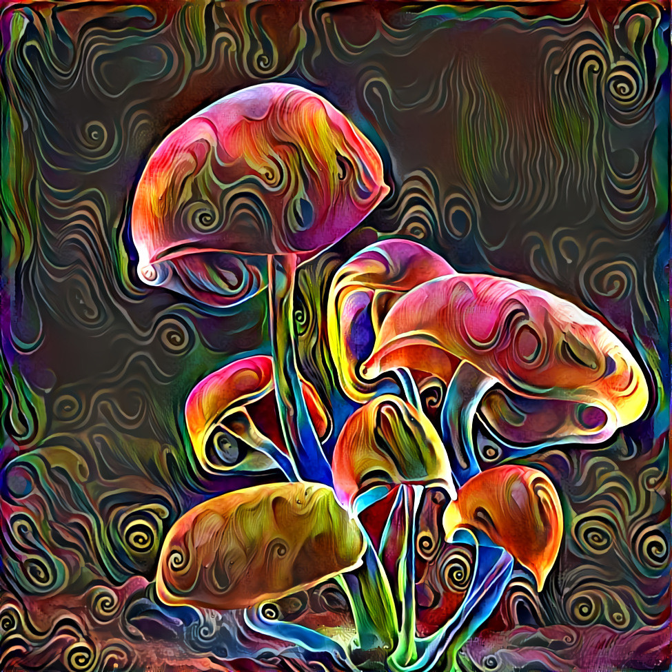 "Magic mushrooms" _ source: digitalblasphemy  _ (201023)