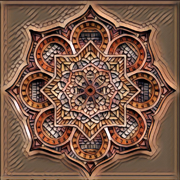 Earthtone Mandala #1