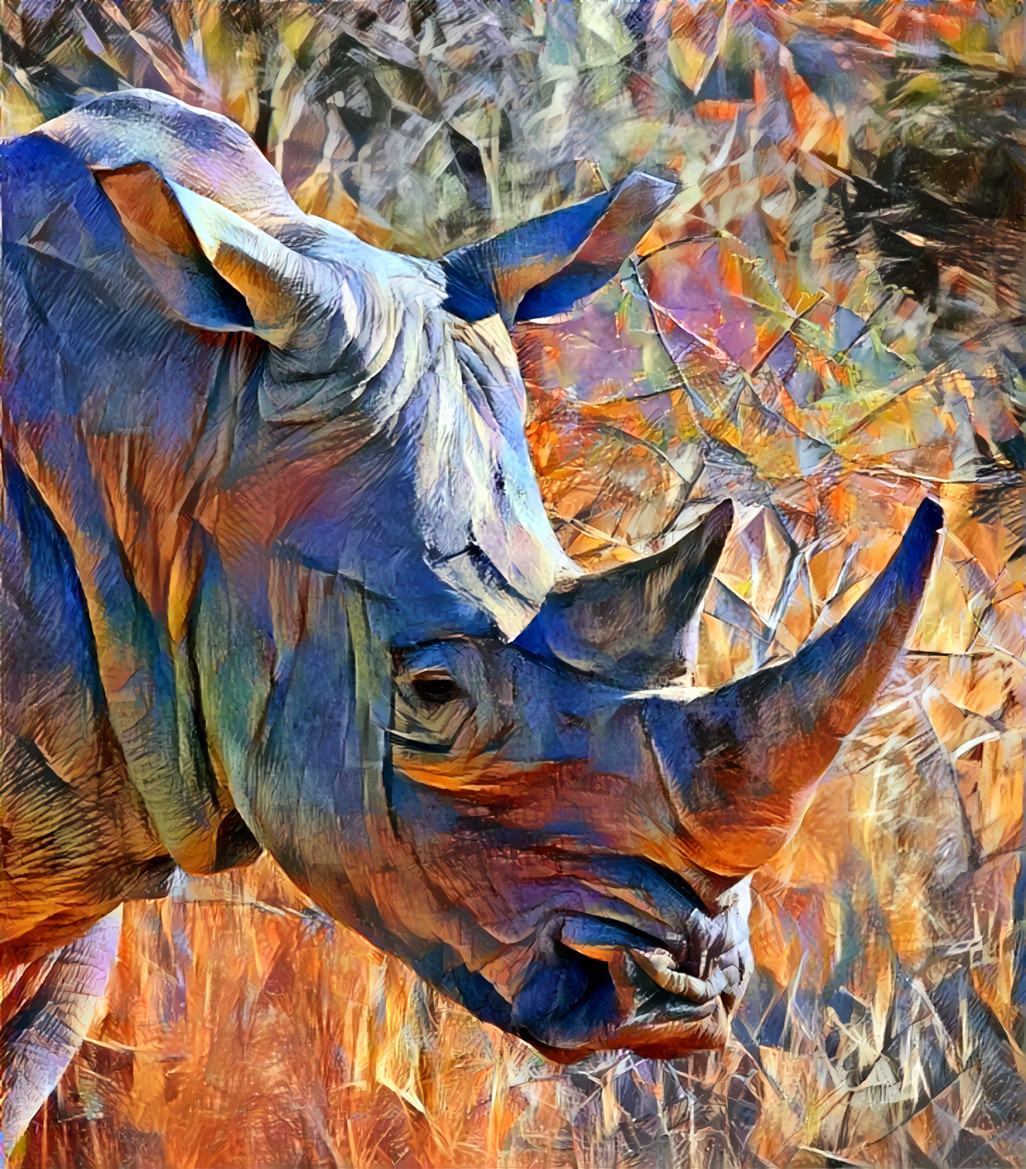 Rainbow Rhino