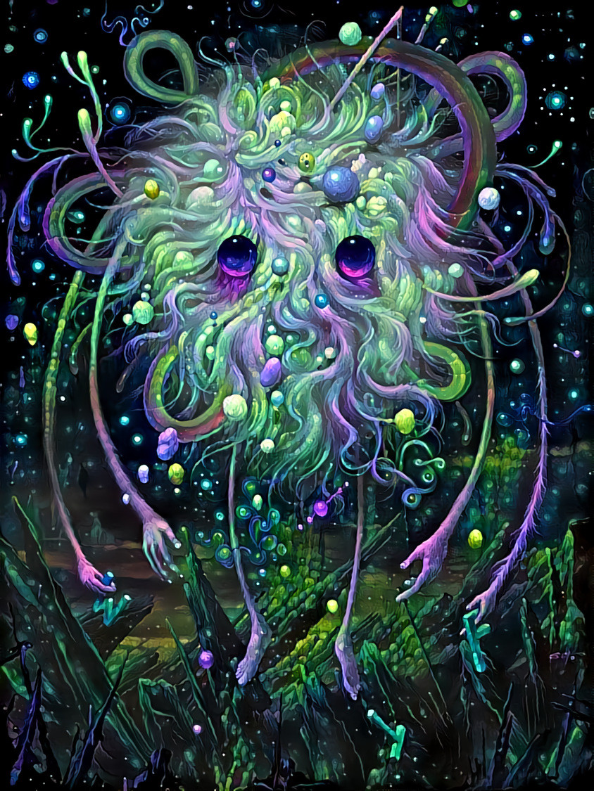 "From mind gardens II" _ source and style: artworks by Jeff Soto _ (210216)