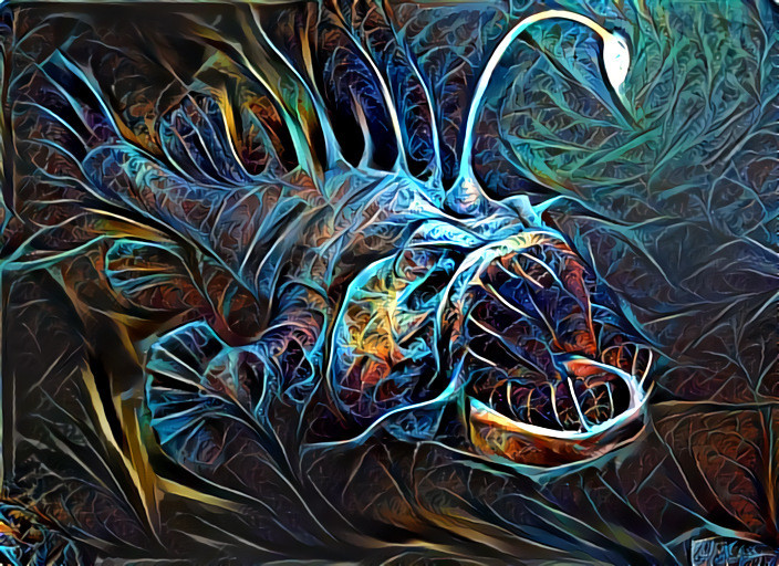 "Deep Dream Fish"