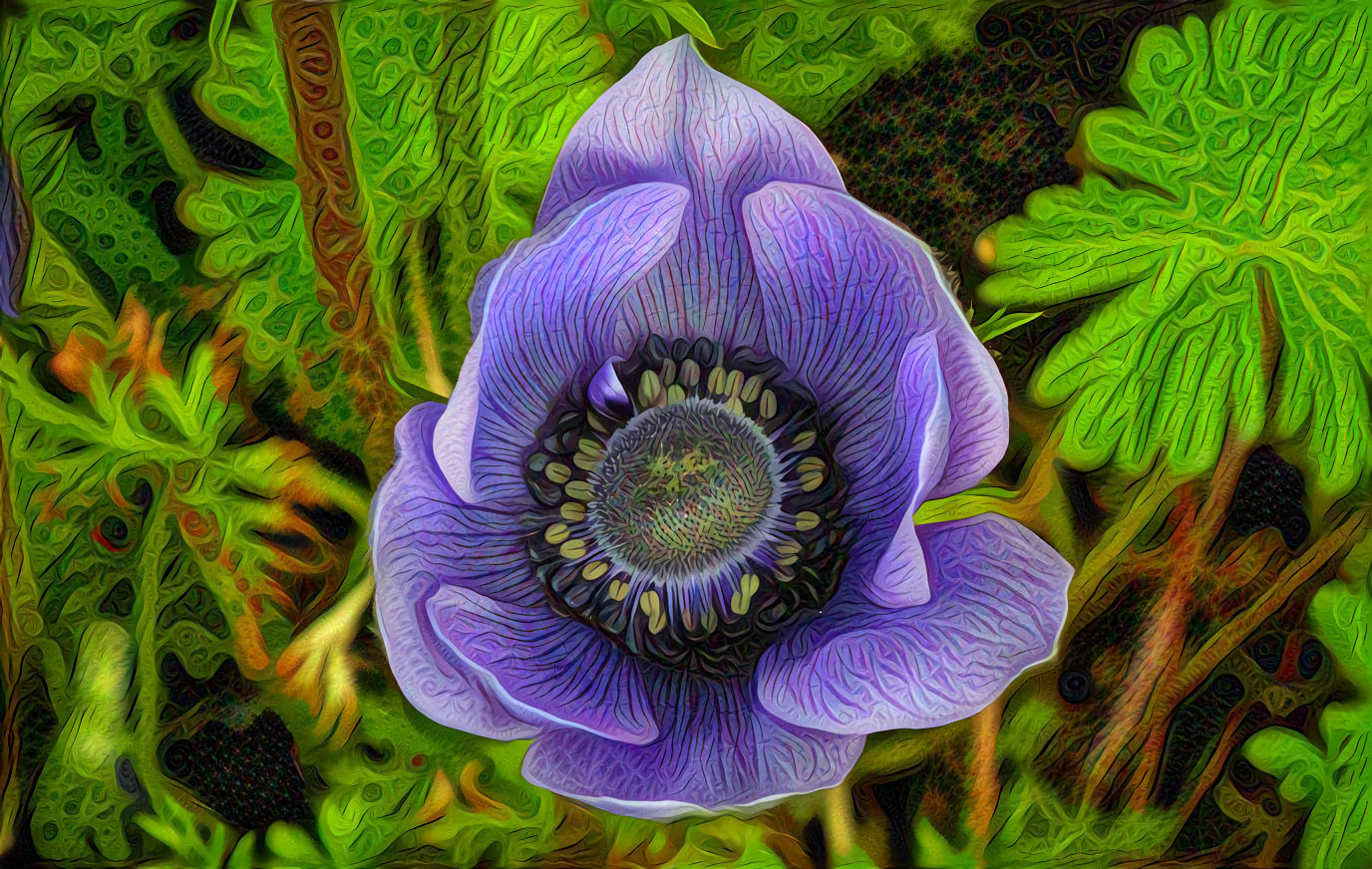 Purple Anemone