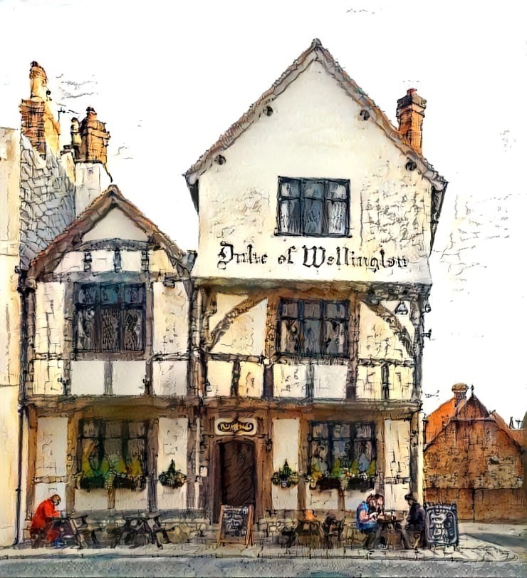 Duke of Wellington, Southampton, 12th century.