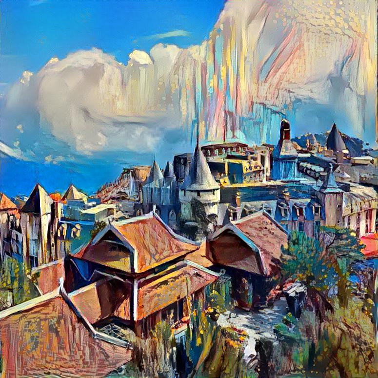 Village in the sky