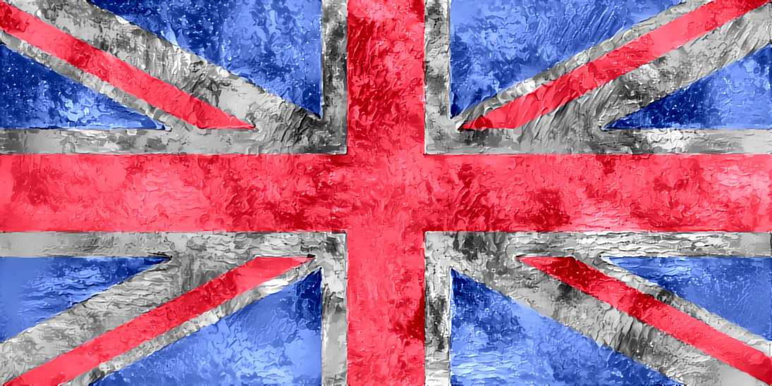 UK Flag in Oils