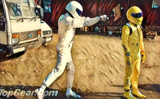 The Stig's artistic cousin