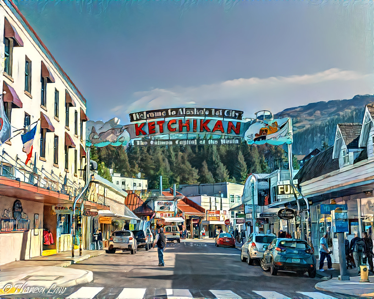 Ketchikan, Alaska   Salmon Capital of the World