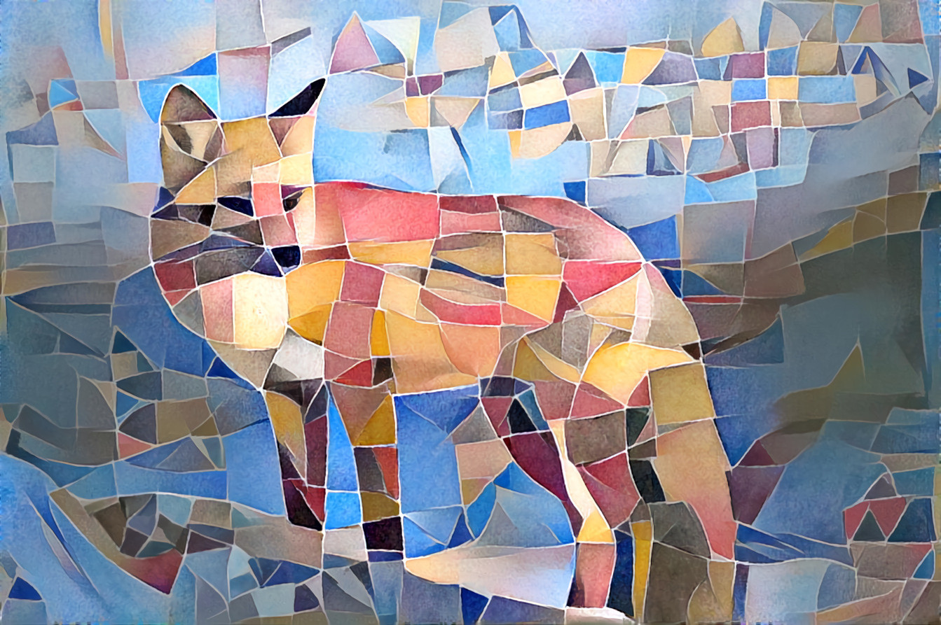 Mosaic Fox