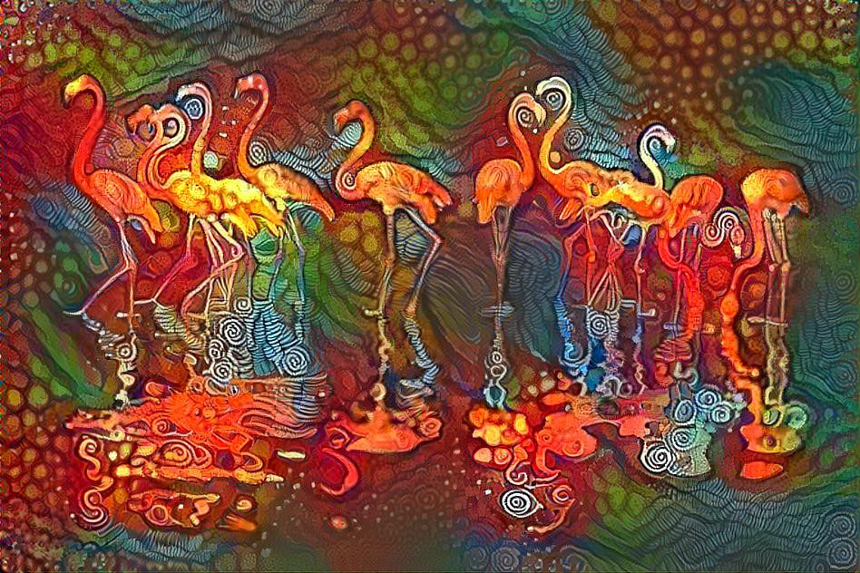 Flamingoes