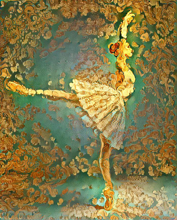  The leafy ballerina