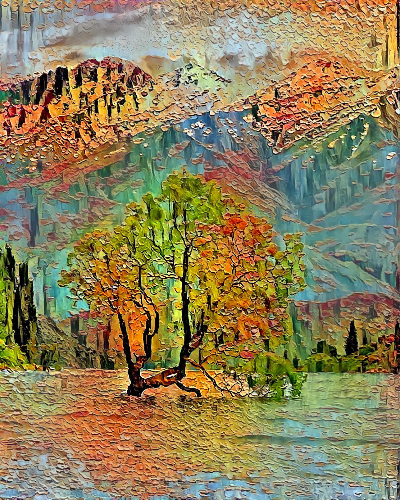 Painterly Landscape