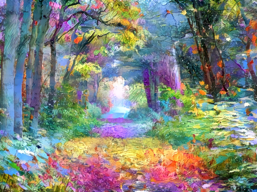 A fairy forest!