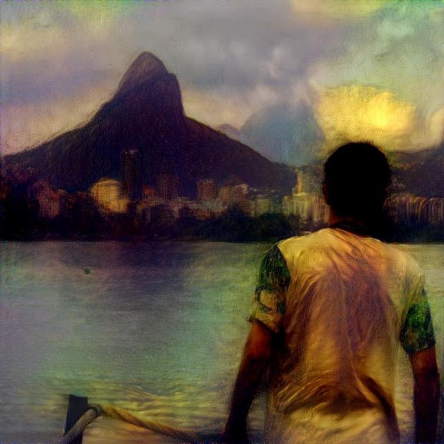 "Contemplation 2" - Rodrigo de Freitas lagoon's view of  Dois Irmãos cliff, Rio de Janeiro. Shot by @joaovterra (aka, me :D)