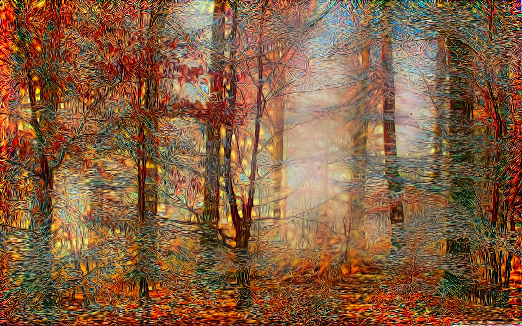 Colorful Forest