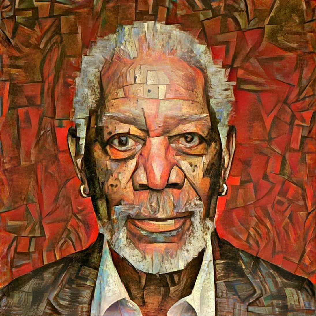 Portrait of Morgan Freeman