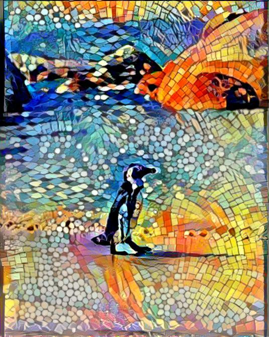 Penguin mosaic