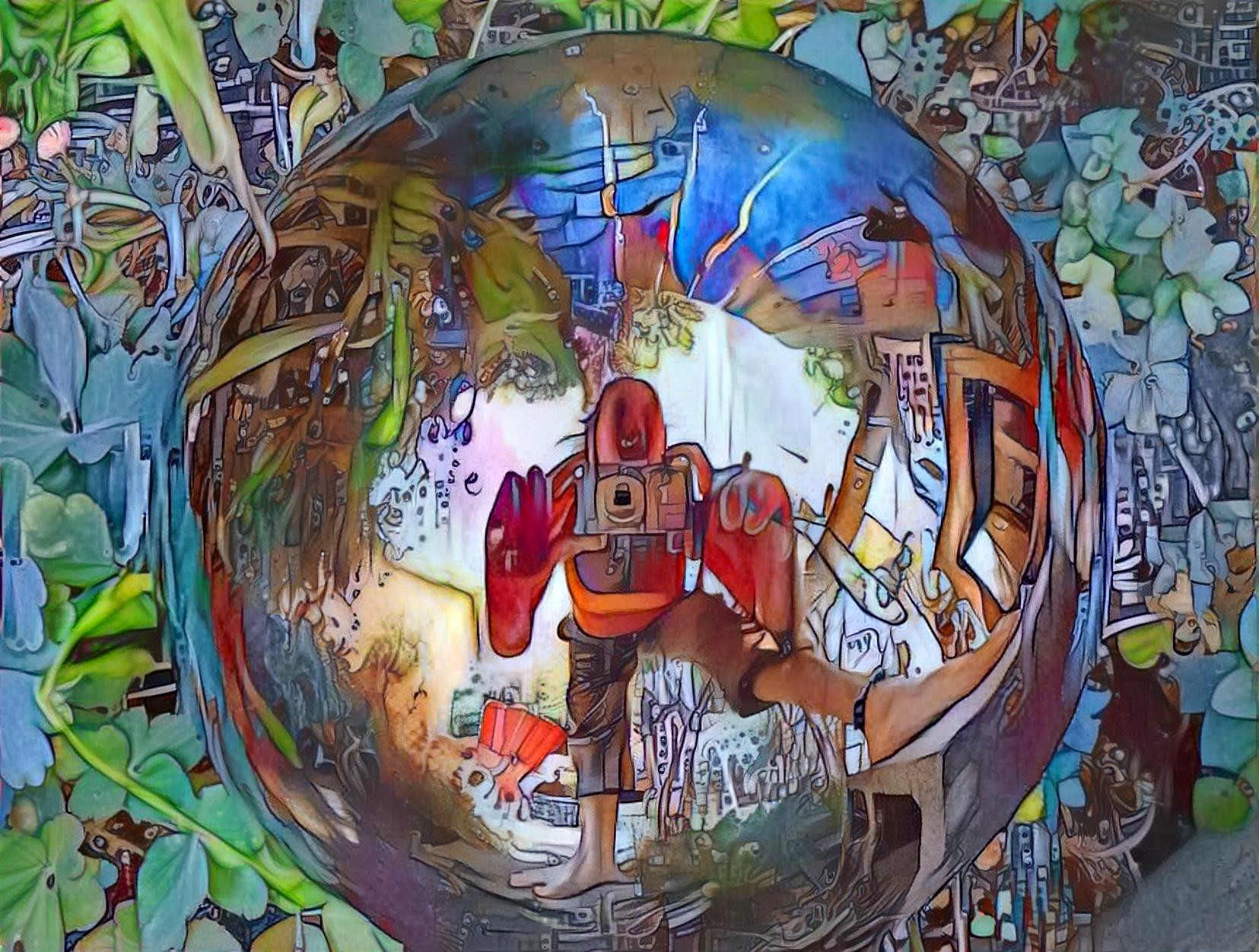 Mirror Ball in Runcible Forest