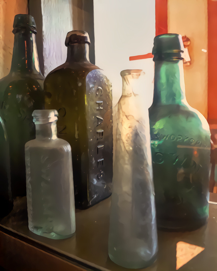 Old bottles, Charleston SC