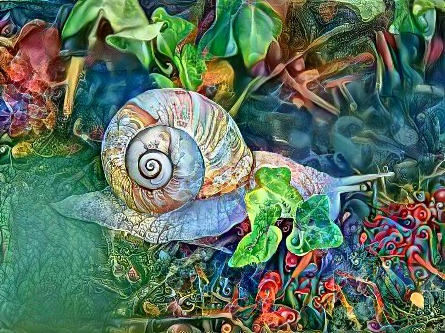 Bunte Schnecke