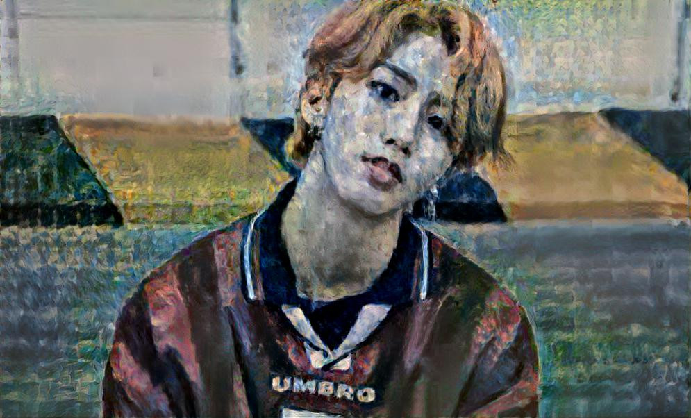 An attempt at popularity through An image of Han Jisung from Stray Kids