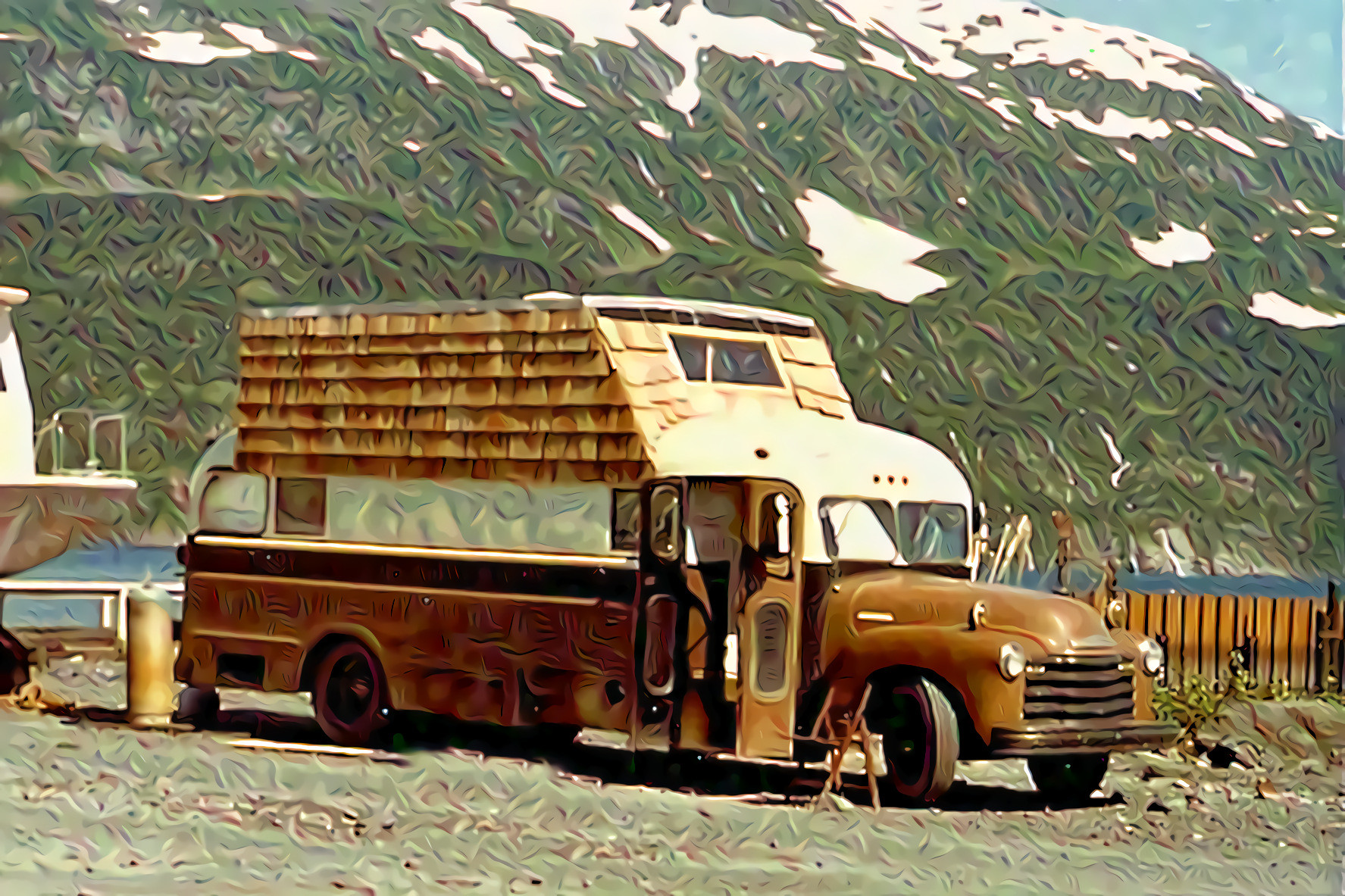 Whittier, Alaska ~ 1976 - Wish I still owned it.