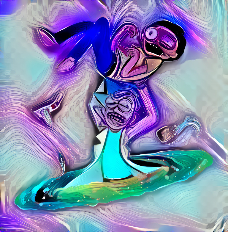 Distorsioned Rick & Morty