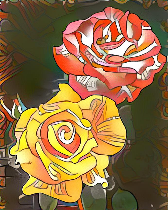 Mod Vintage Roses