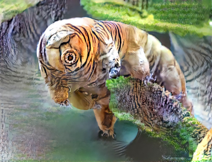 Tiger Striped Tardigrade