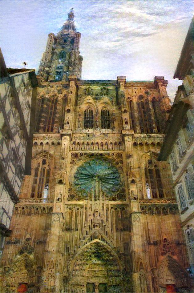 Strasbourg Cathedral by Brueghel