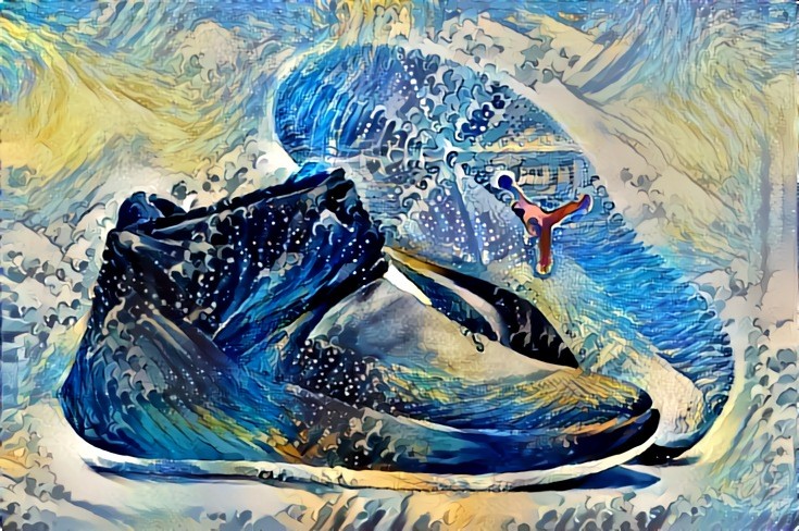 Jordan x Hokusai