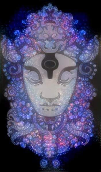 Deity Mask - Buddha Cosmic