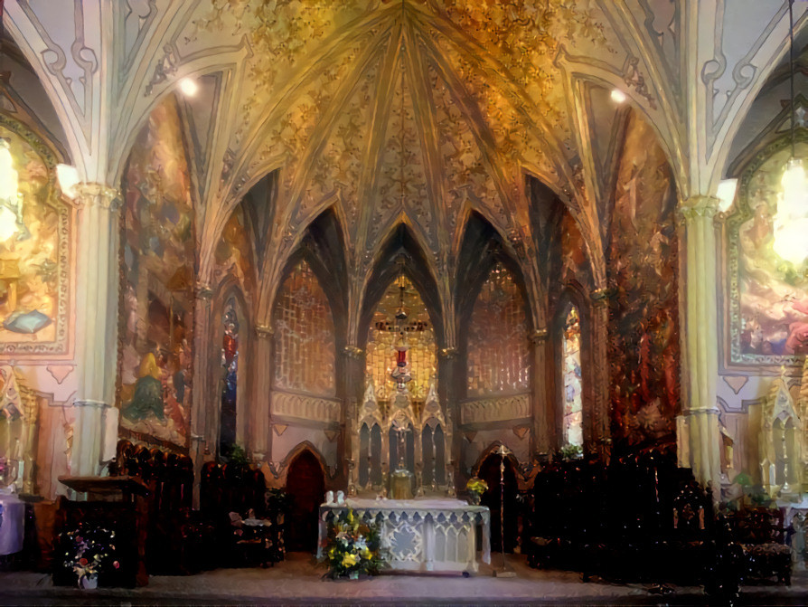 Catholic Church of Saint-Hilaire, Québec, Canada