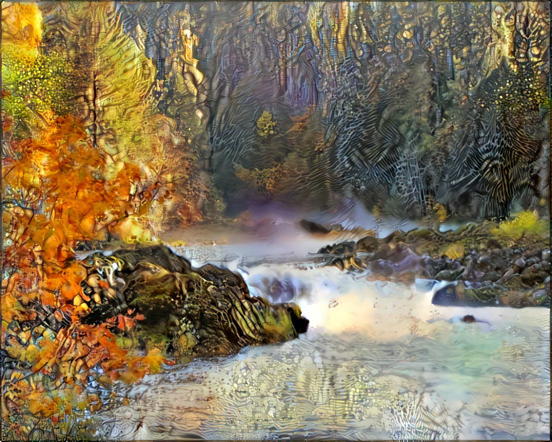 North Umpqua in Autumn