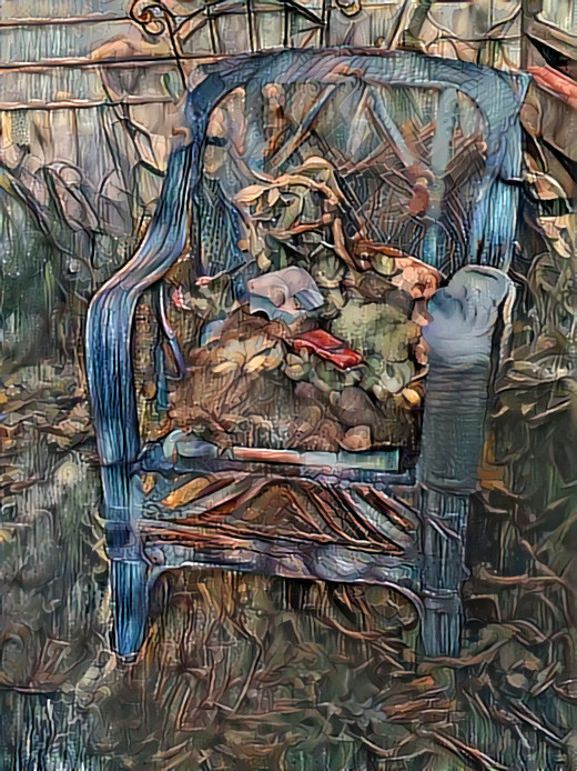 The Old Wicker Chair