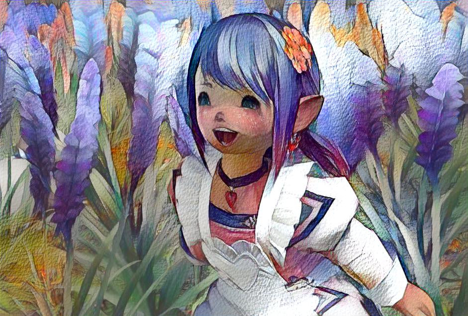 FFXIV - Joy in a Bed of Flowers